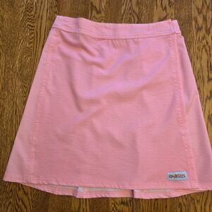 Rip Skirt Hawaii Pink Heathered Athletic Velcro XS Golf Tennis Beach Resort Wear